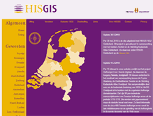 Tablet Screenshot of hisgis.nl
